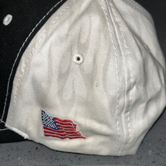 DITCH WITCH NORTHWEST HAT CAP DITCH WITCH HAT BLACK WHITE STRAPBACK NEW NWOT - Picture 3 of 7